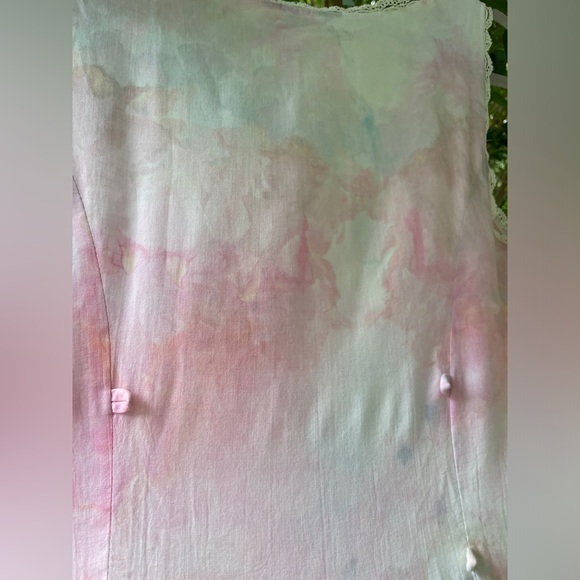 Fairground Dreams: One of a Kind Ice Dyed Vintage Dress - Pastels - XS/S - Picture 16 of 16